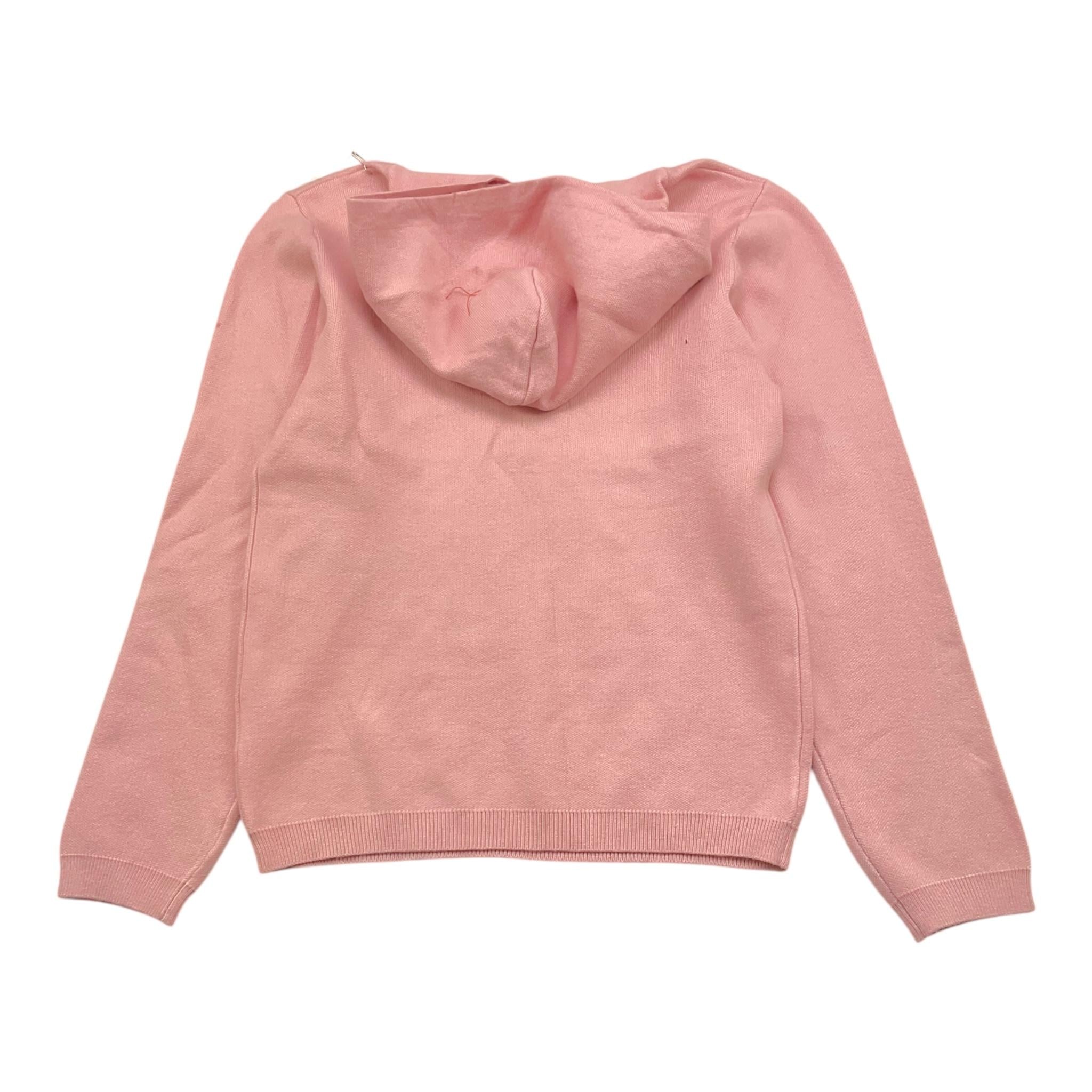 PINK BABY completo 2p maglia-zpantalone tinta unita modello a palazzo Rosa per Bambina QC1250AB ROSA PINK BABY