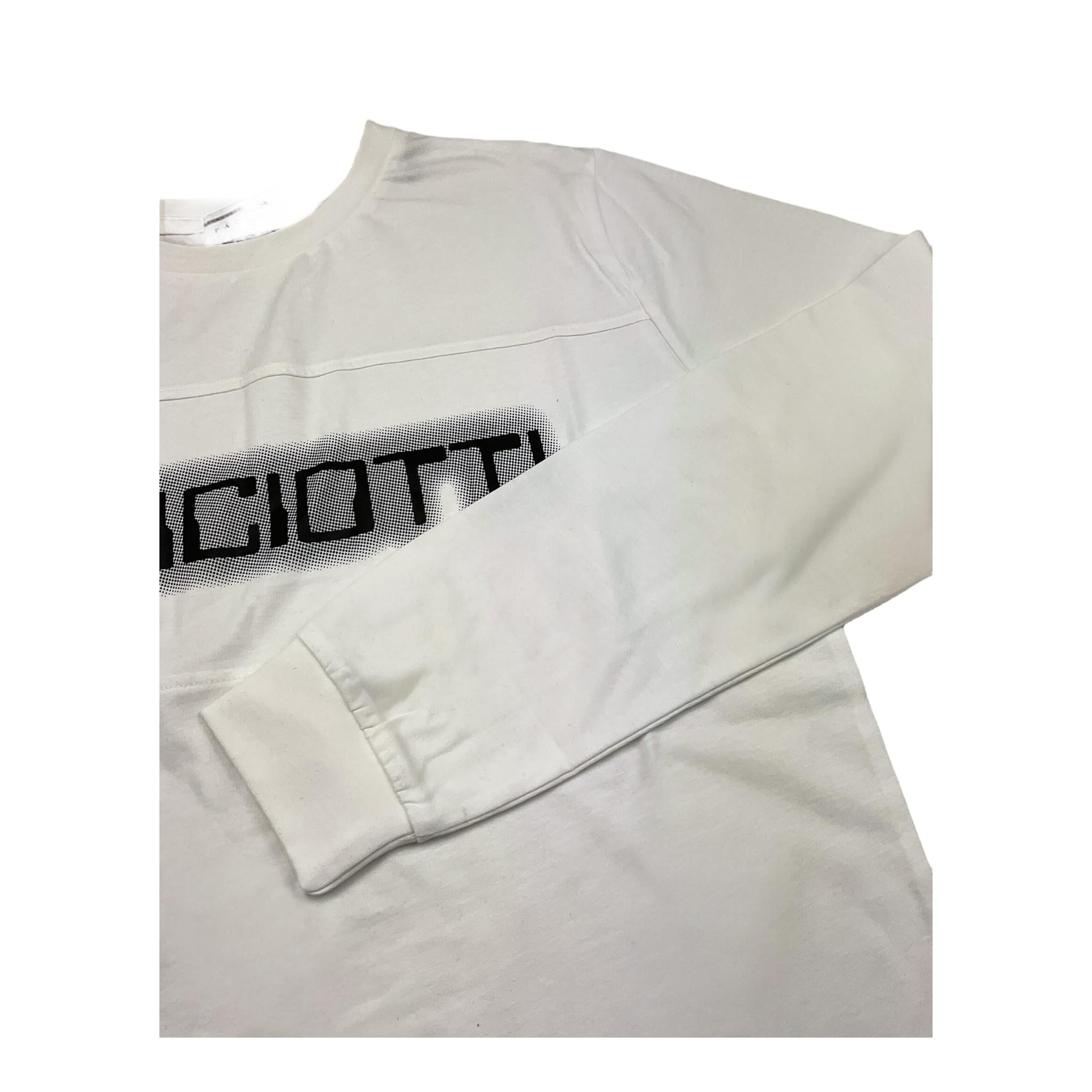 CESARE PACIOTTI shirt girocollo tinta unita con logo Bianco per Bambino TSP5301J BIANCO CESARE PACIOTTI