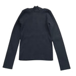 TWINSET maglia modello lupetto tinta unita a costine Nero per Bambina 232GJ390C NERO TWINSET