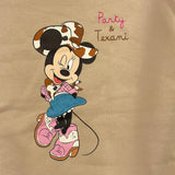 SAINT BARTH felpa girocollo tinta unita con stampa Beige per Bambina MINNIE BEIGE SAINT BARTH
