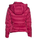 YES ZEE giubbino tinta unita con zip e cappuccio Bordeaux per Bambina 3006 BORDEAUX YES ZEE