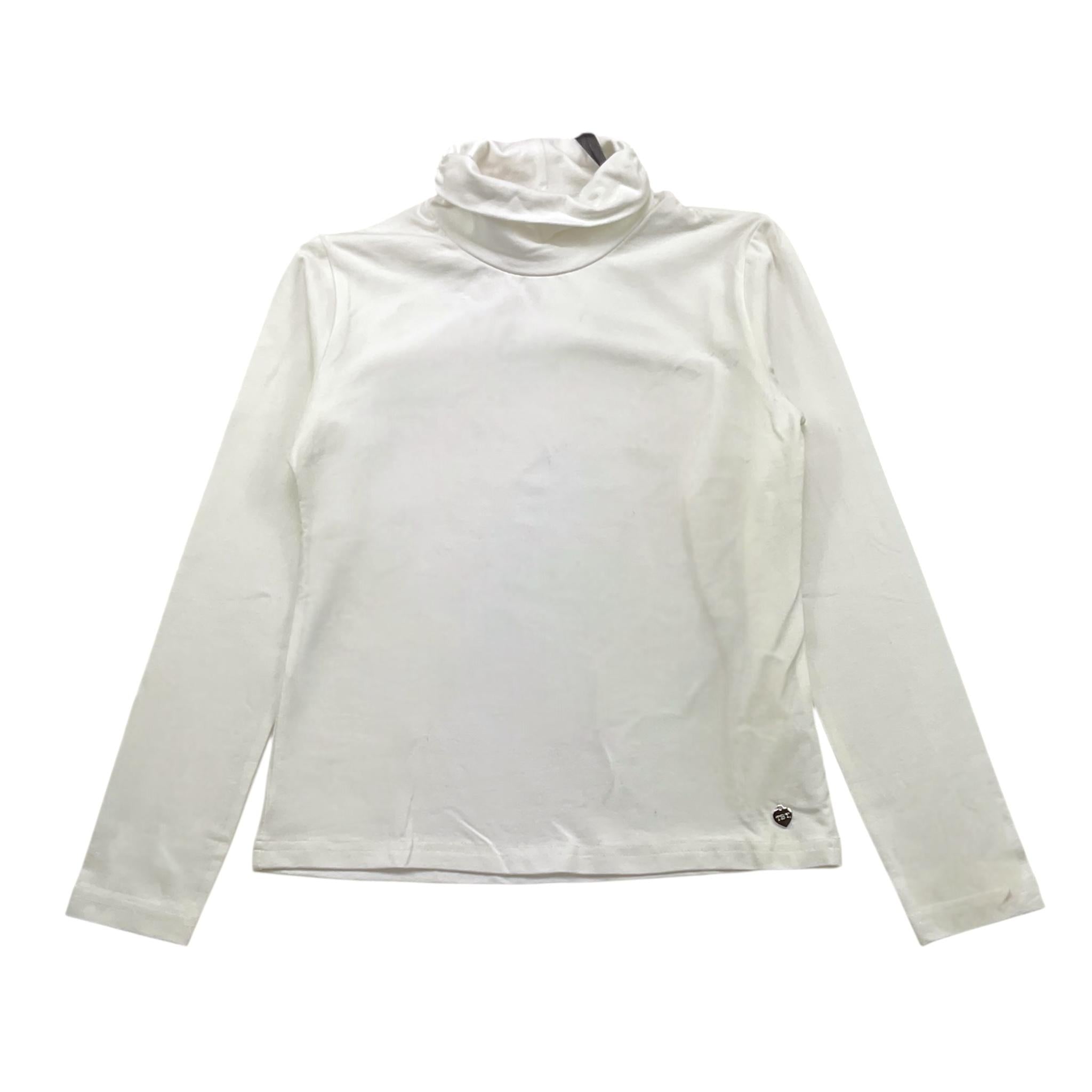 TO be too shirt collo alto tinta unita Bianco per Bambina TFJF24T402 BIANCO TO be too