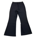 LIU JO pantalone tinta unita modello zampa in ecopelle Nero per Neonata KF4009NX NERO LIU JO