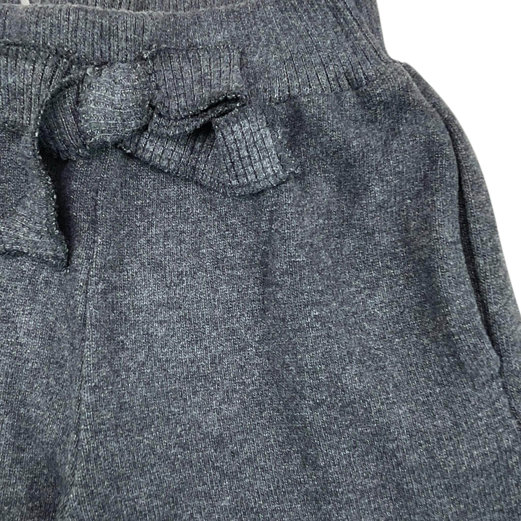 CAFFE' D'ORZO pantalone tinta unita con elastico in vita Nero per Bambina ZV6A50 NERO CAFFE' D'ORZO