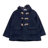 JECKERSON cappotto tinta unita cn cappuccio Blu per Bambino JN3714 BLU JECKERSON