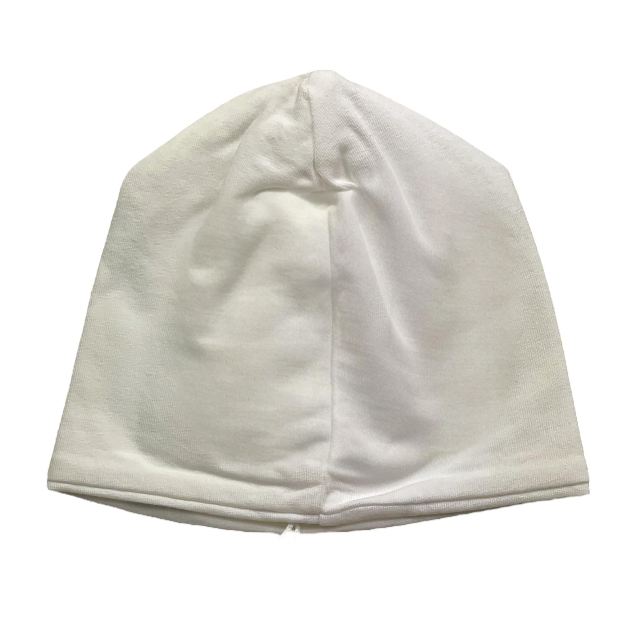NINNAOH cappello tinta unita Bianco/beige per Neonato E23272 BIANCO/BEIGE NINNAOH