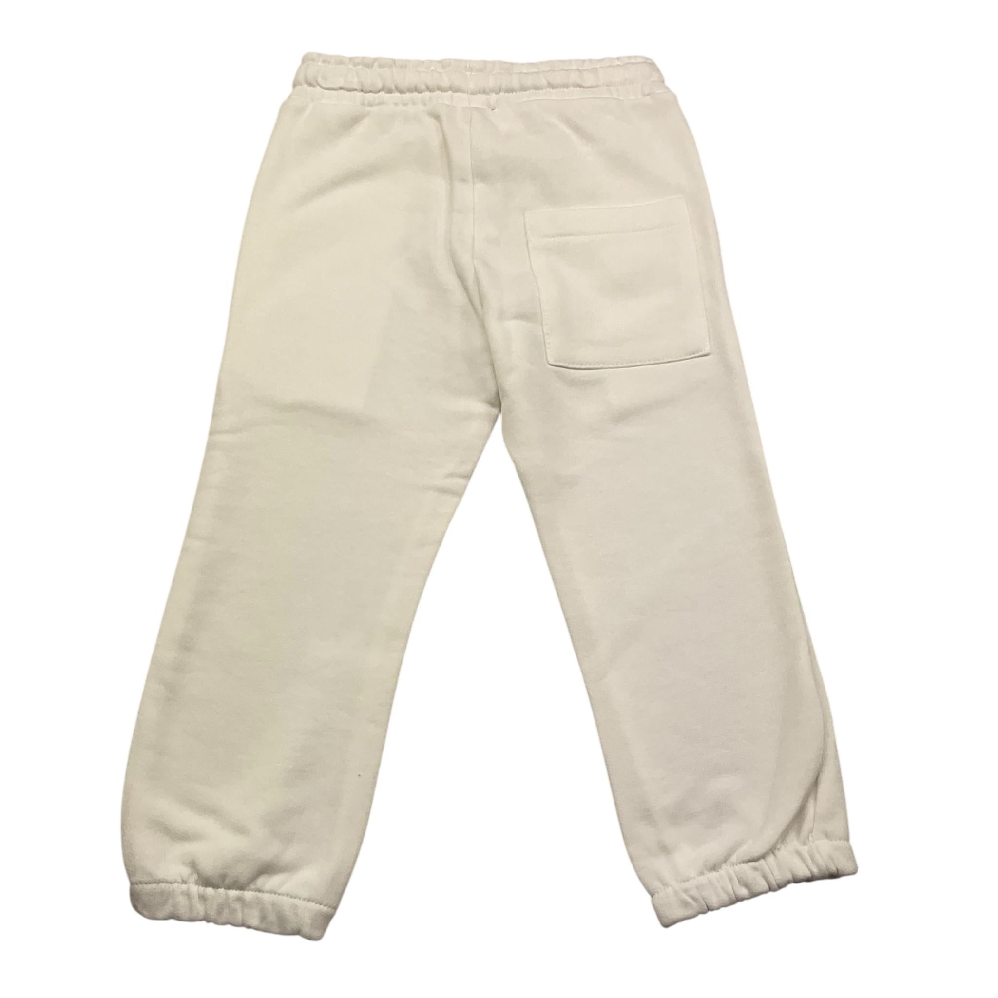 LA STUPENDERIA pantalone tuta tinta unita Bianco per Bambino UEM0407JX BIANCO LA STUPENDERIA