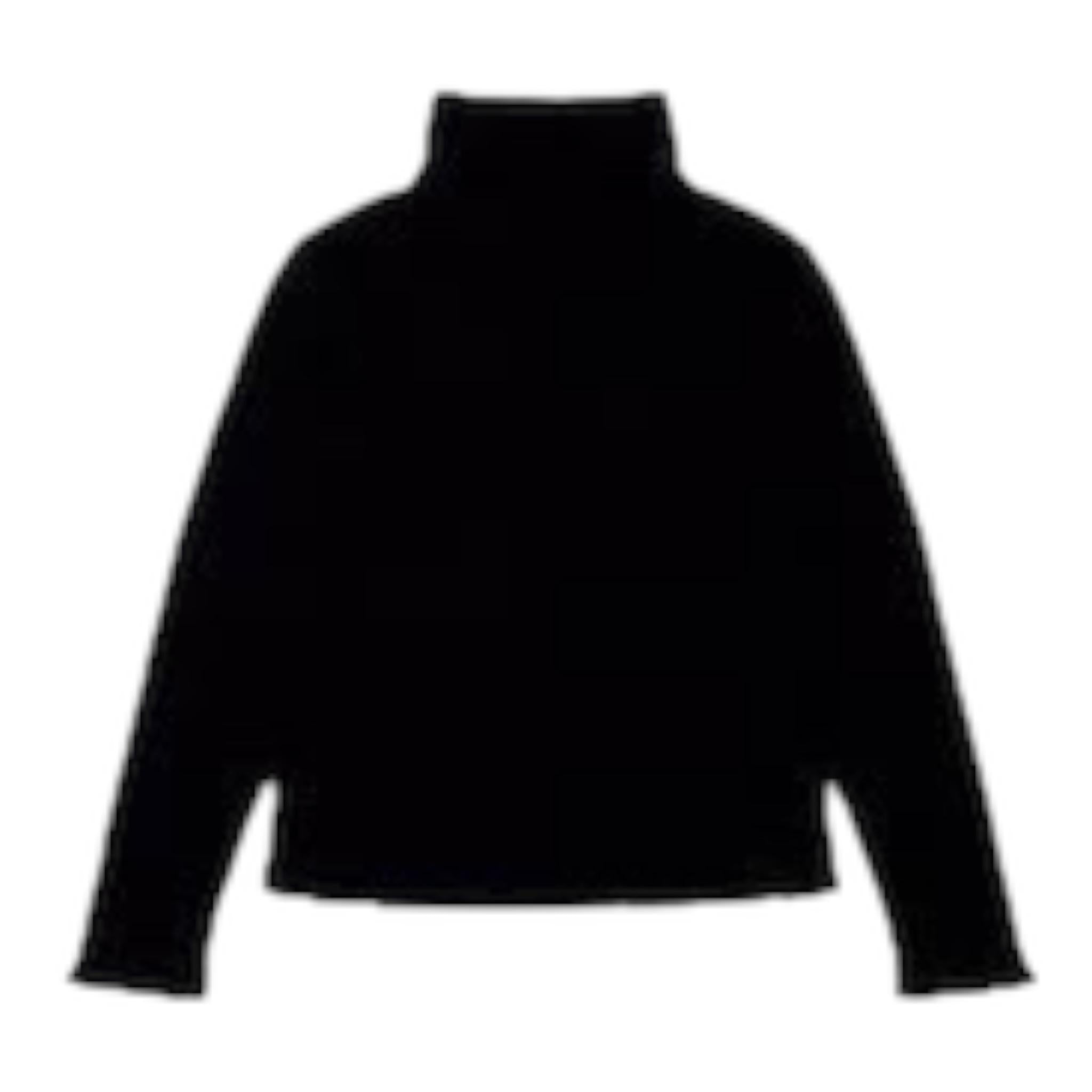 MAISON MARGIELA maglia tinta unita collo alto Nero per Bambina M60717 NERO MAISON MARGIELA