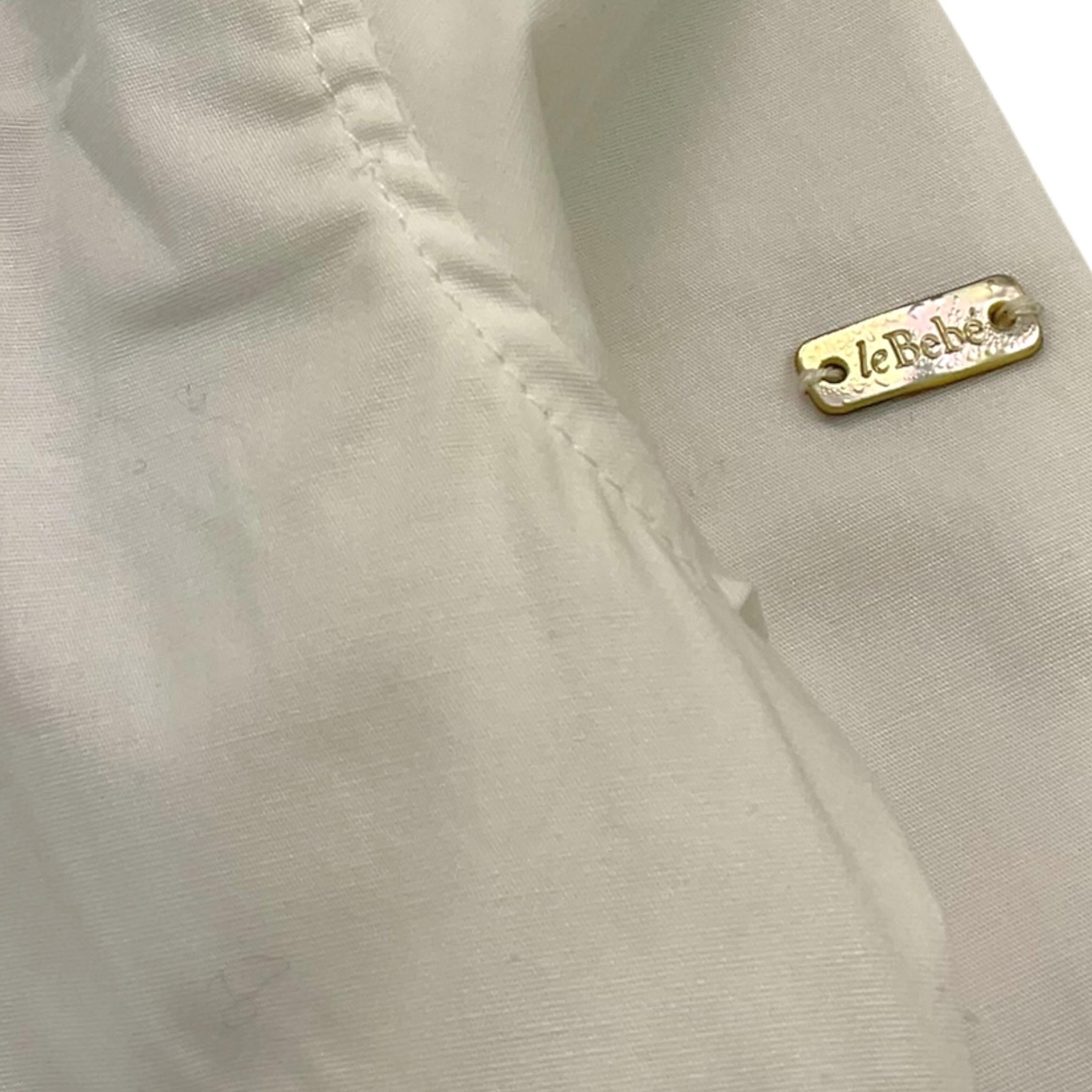 LE BEBE' camicia modello body tinta unita Bianco per Neonato LBB4281 BIANCO LE BEBE'
