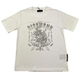 JOHN RICHMOND t-shirt girocollo tinta unita cn stampa in contrasto Bianco per Bambino RBA25026TS BIANCO JOHN RICHMOND