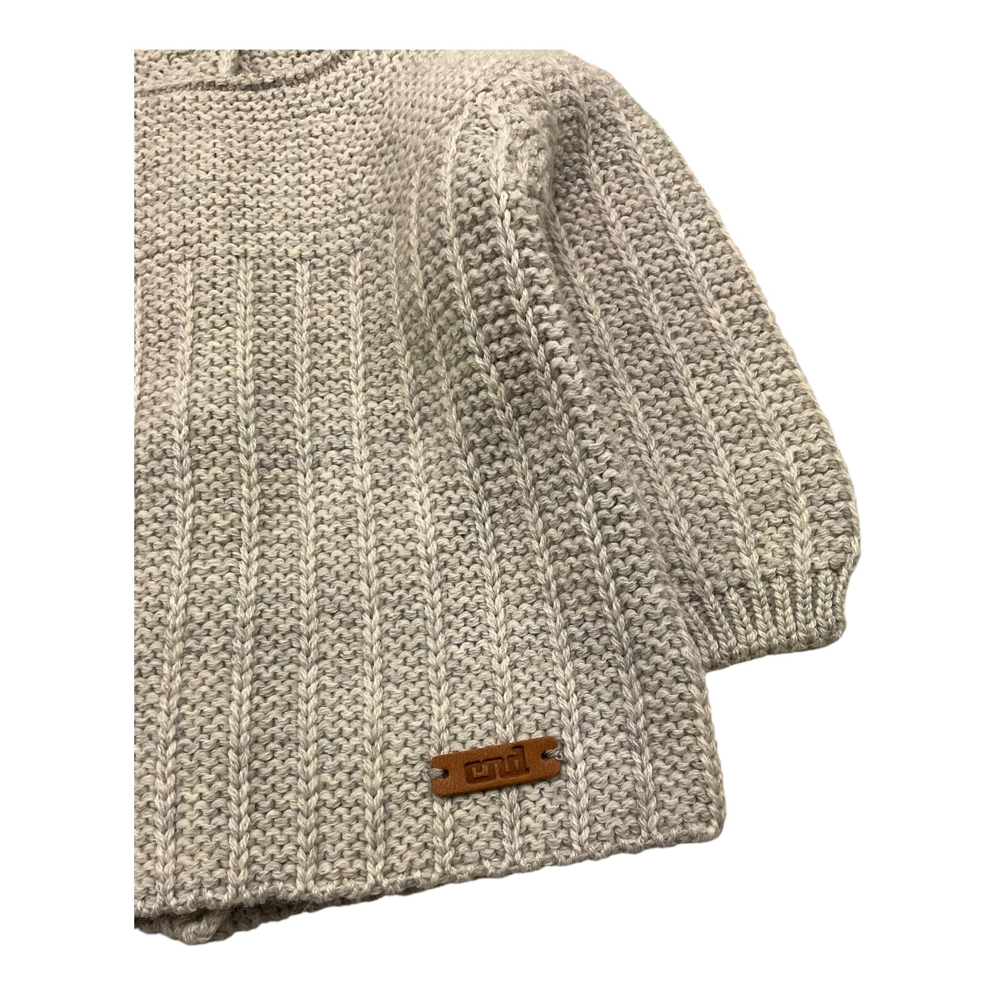 CND maglia tinta unita con bottoni posteriori Grigio per Neonato 928212 GRIGIO CND