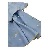 LIU JO gonna tinta unita con stampa in contrasto Azzurro per Bambina KF4050T4508J AZZURRO LIU JO