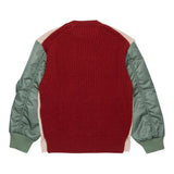 MARNI maglia girocollo bicolore con maniche in contrasto Beige per Bambino M01211 BEIGE MARNI