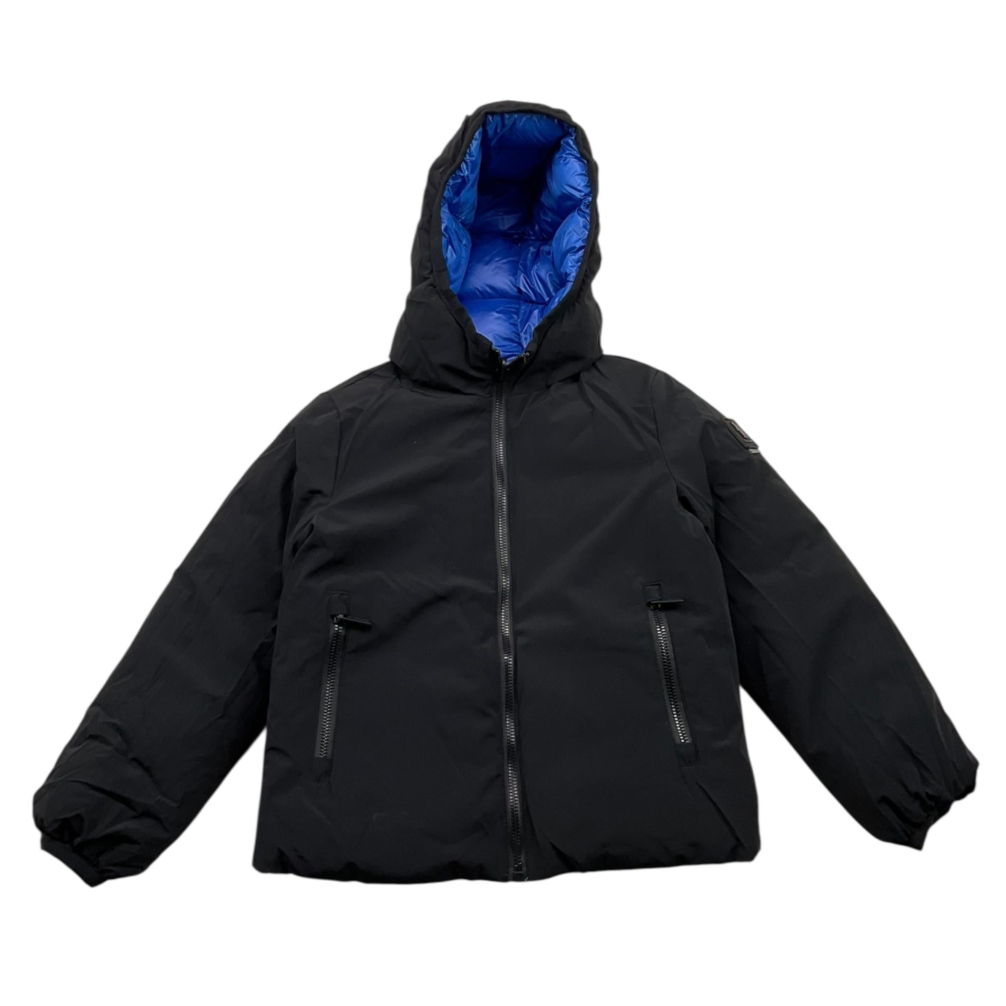 REFRIGUE giubbino bicolore reversbile con cappuccio Nero/blu per Bambino 2831O00001 NERO/BLU REFRIGUE