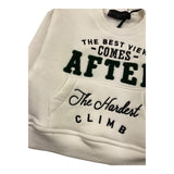 DO NOT CONFORM felpa chiusa con cappuccio tinta unita cn logo Bianco per Neonato FE028N BIANCO DO NOT CONFORM