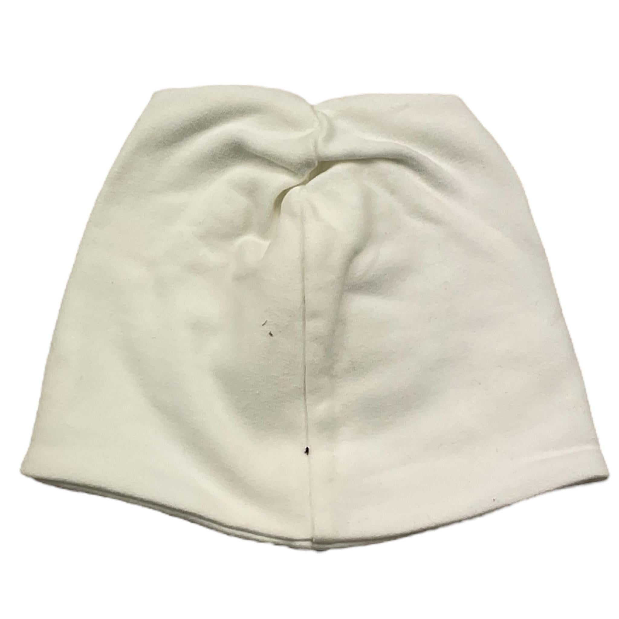 LE BEBE' cappello tinta unita cn stampe orso Bianco per Neonato LBB5136 BIANCO LE BEBE'