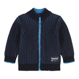TIMBERLAND felpa con zip tinta unita Blu per Neonato T60266 BLU TIMBERLAND