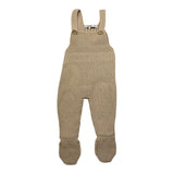 BABIDU salopette tinta unita con bottoni Beige per Neonato 20682 BEIGE BABIDU