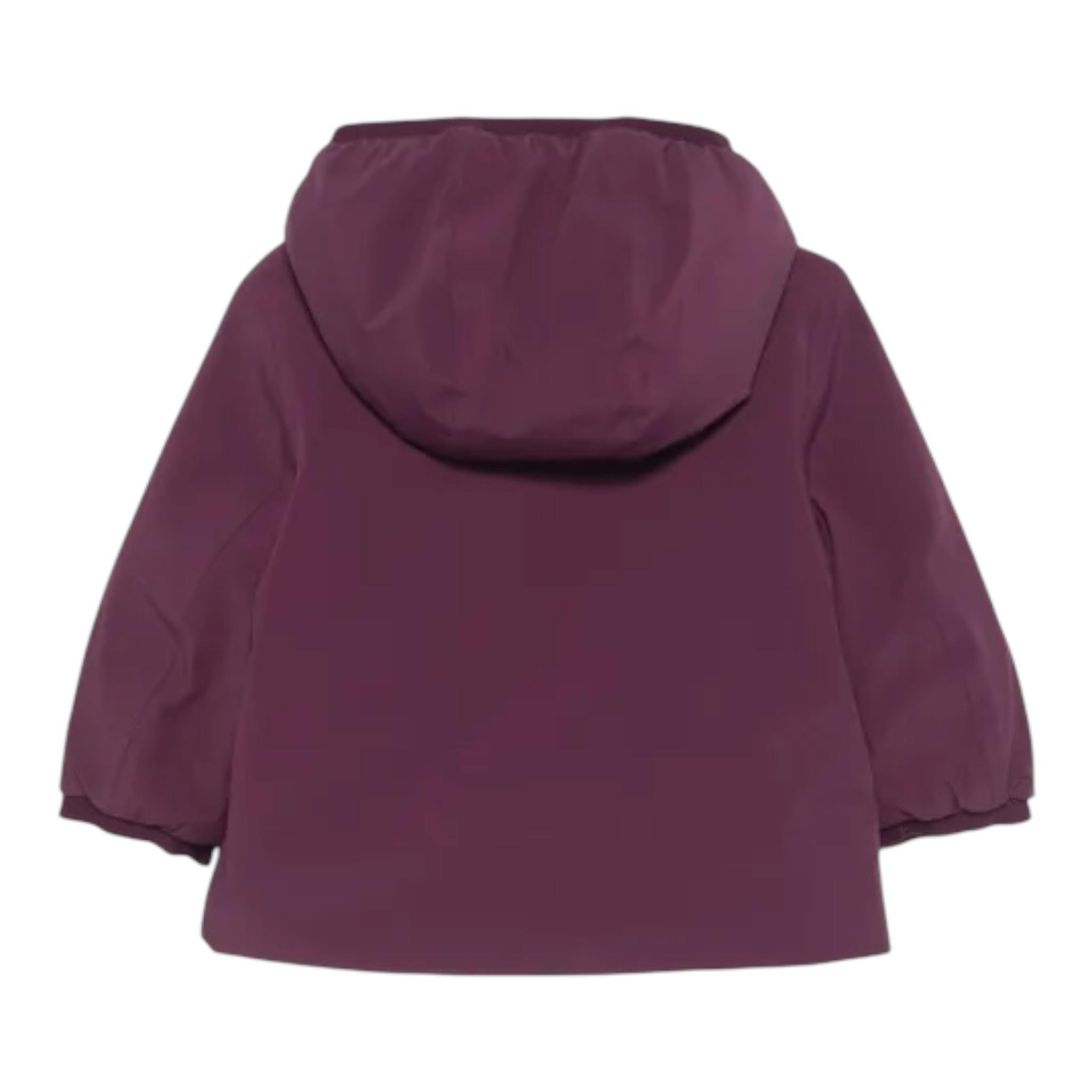 K-WAY giubbino bicolore reversibile Bordeaux/lilla per Neonata K71338WXX BORDEAUX/LILLA K-WAY