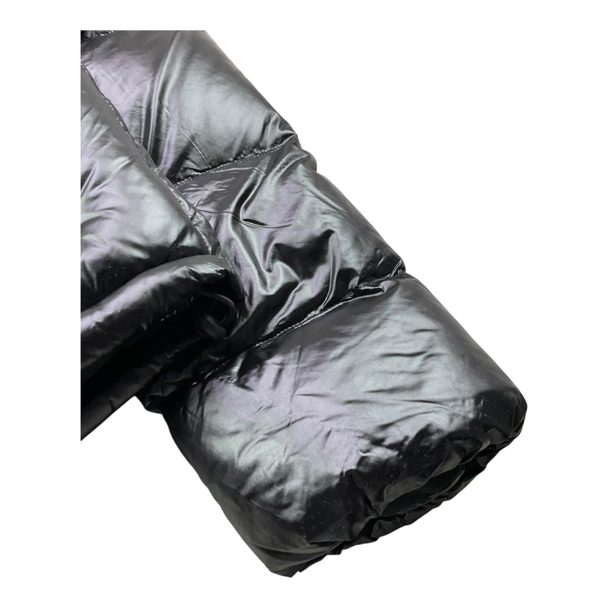 REFRIGIWEAR giubbino tinta unita con zip e cappuccio Nero per Bambina RWG961 NERO REFRIGIWEAR