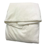MINIMU' coperta bicolore con fiocco Bianco/rosa per Neonata P39100 BAINCO/ROSA MINIMU'