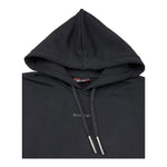 MAISON 9 PARIS felpa chiusa con cappuccio tinta unita con logo Nero per Bambino F70049 NERO MAISON 9 PARIS