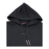 MAISON 9 PARIS felpa chiusa con cappuccio tinta unita con logo Nero per Bambino F70049 NERO MAISON 9 PARIS