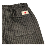 MANUEL RITZ pantalone microfantasia con elastico in vita Nero per Bambino MR2257 NERO MANUEL RITZ