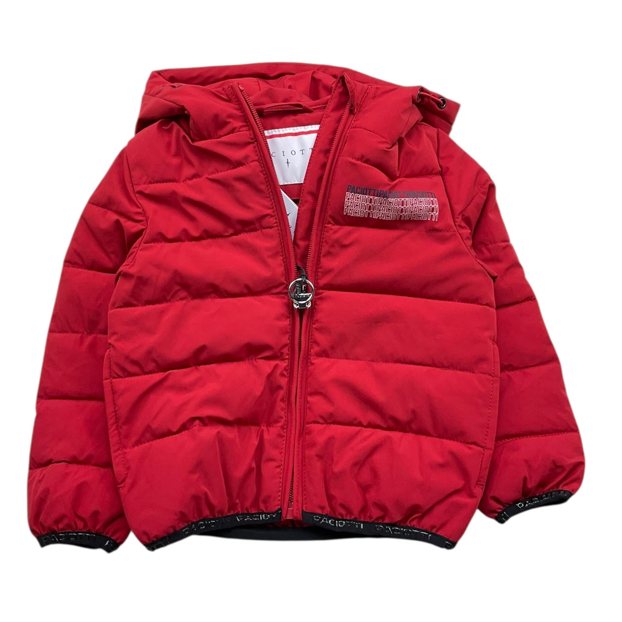 CESARE PACIOTTI giubbino tinta unita con cappuccio e zip Rosso per Bambino GBP5302BJ ROSSO CESARE PACIOTTI
