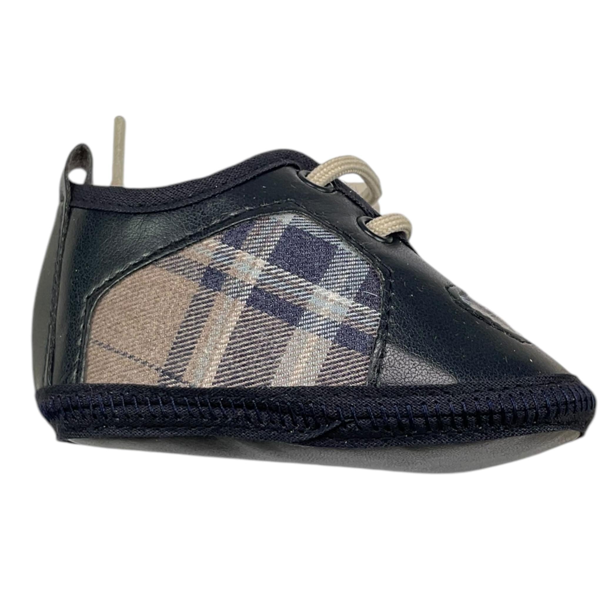 LALALU' sneakers tinta unita con stampe Blu per Neonato SL03N BLU LALALU'