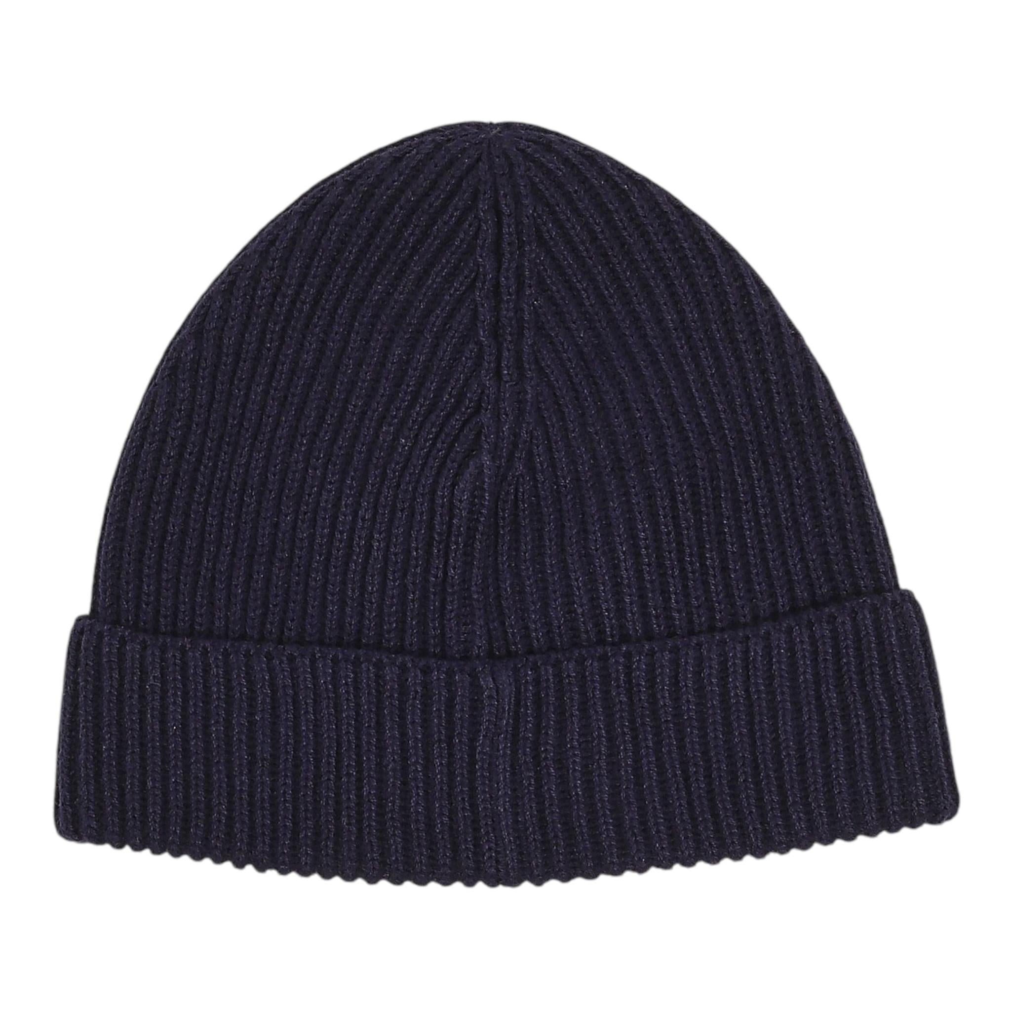 MOSCHINO cappelli tinta unita con stampa logo Blu per Bambina HUXO2I BLU MOSCHINO