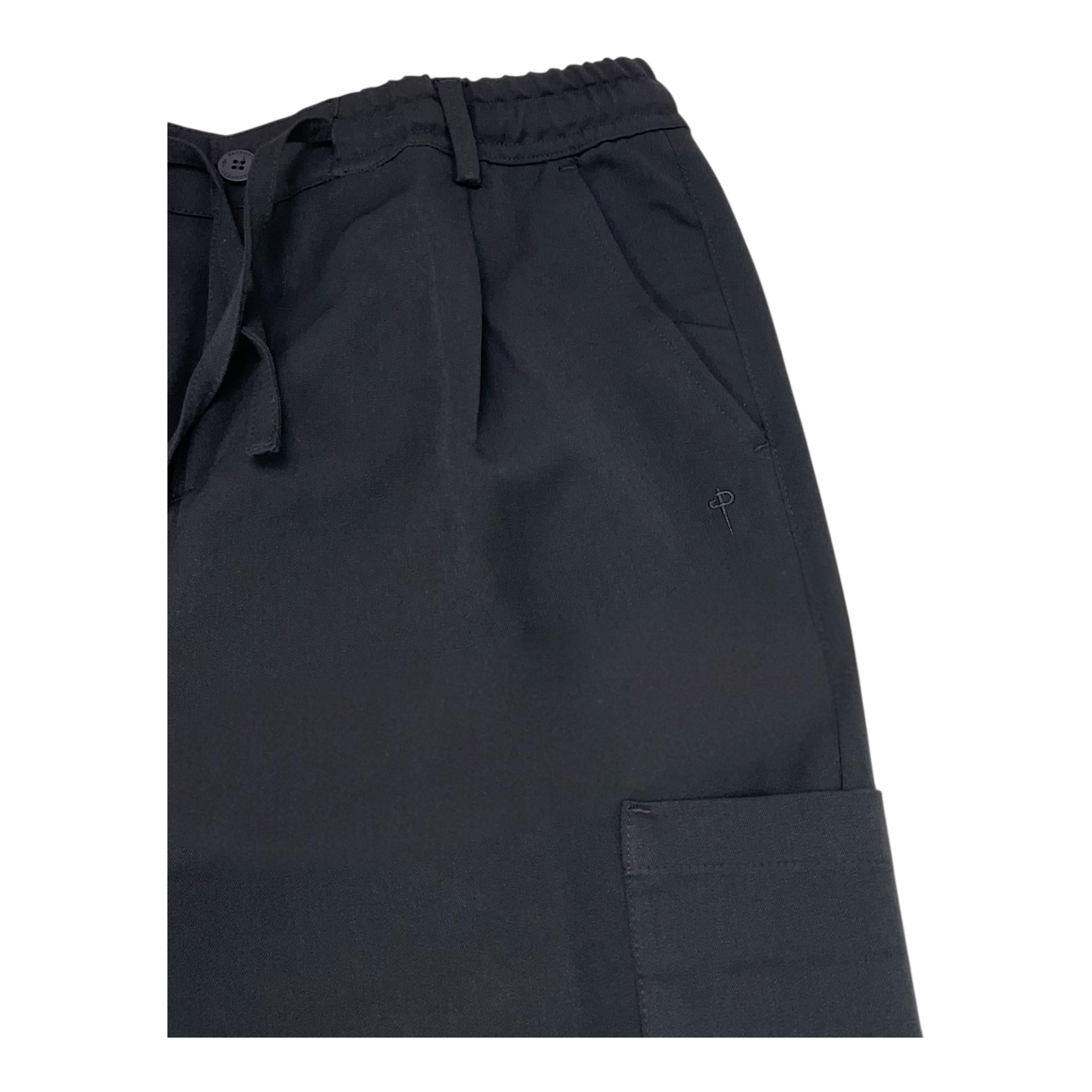 CESARE PACIOTTI pantalone tinta unita con elastico in vita Nero per Bambino PTP5350JX NERO CESARE PACIOTTI