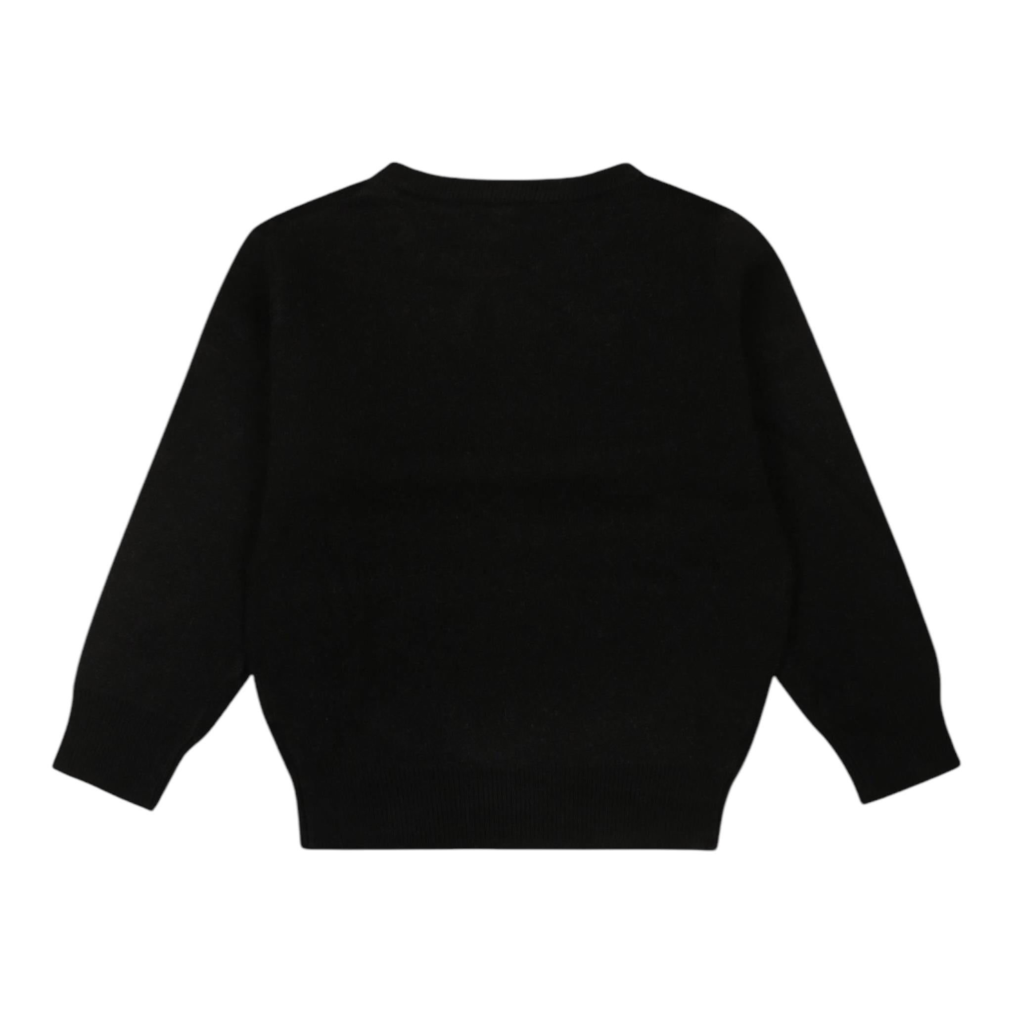 JOHN RICHMOND maglia tinta unita girocollo con stampa Nero per Neonato RIA24071MAX NERO JOHN RICHMOND