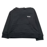MOSCHINO felpa tinta unita con cappuccio e stampa Nero per Bambino HUF09C NERO MOSCHINO