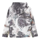 DIESEL felpa chiusa con cappuccio stampa fantasia Multicolor per Bambino J01995 MULTICOLOR DIESEL