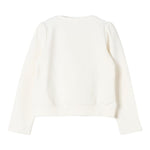 LIU JO felpa chiusa girocollo tnta unita con brillantini Panna per Bambina KF4108F0939X PANNA LIU JO