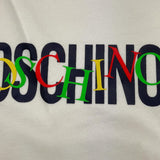 MOSCHINO completo 2pz in tuta felpa-pantalone Bianco per Bambino HUK04D BIANCO MOSCHINO