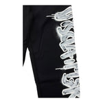 DISCLAIMER pantalone tinta unita con elastico in vita Nero per Bambino 24IDK58246 NERO DISCLAIMER