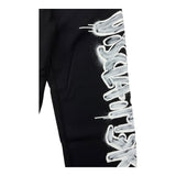 DISCLAIMER pantalone tinta unita con elastico in vita Nero per Bambino 24IDK58246 NERO DISCLAIMER