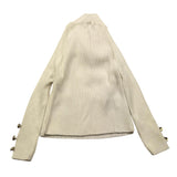 GAELLE maglia tinta unita mezzo collo con logo Bianco per Bambina 2741W00400X BIANCO GAELLE