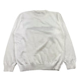 DANIELE ALESSANDRINI maglia girocollo tinta unita con stampa Bianco per Bambino 1291W00040JX BIANCO DANIELE ALESSANDRINI