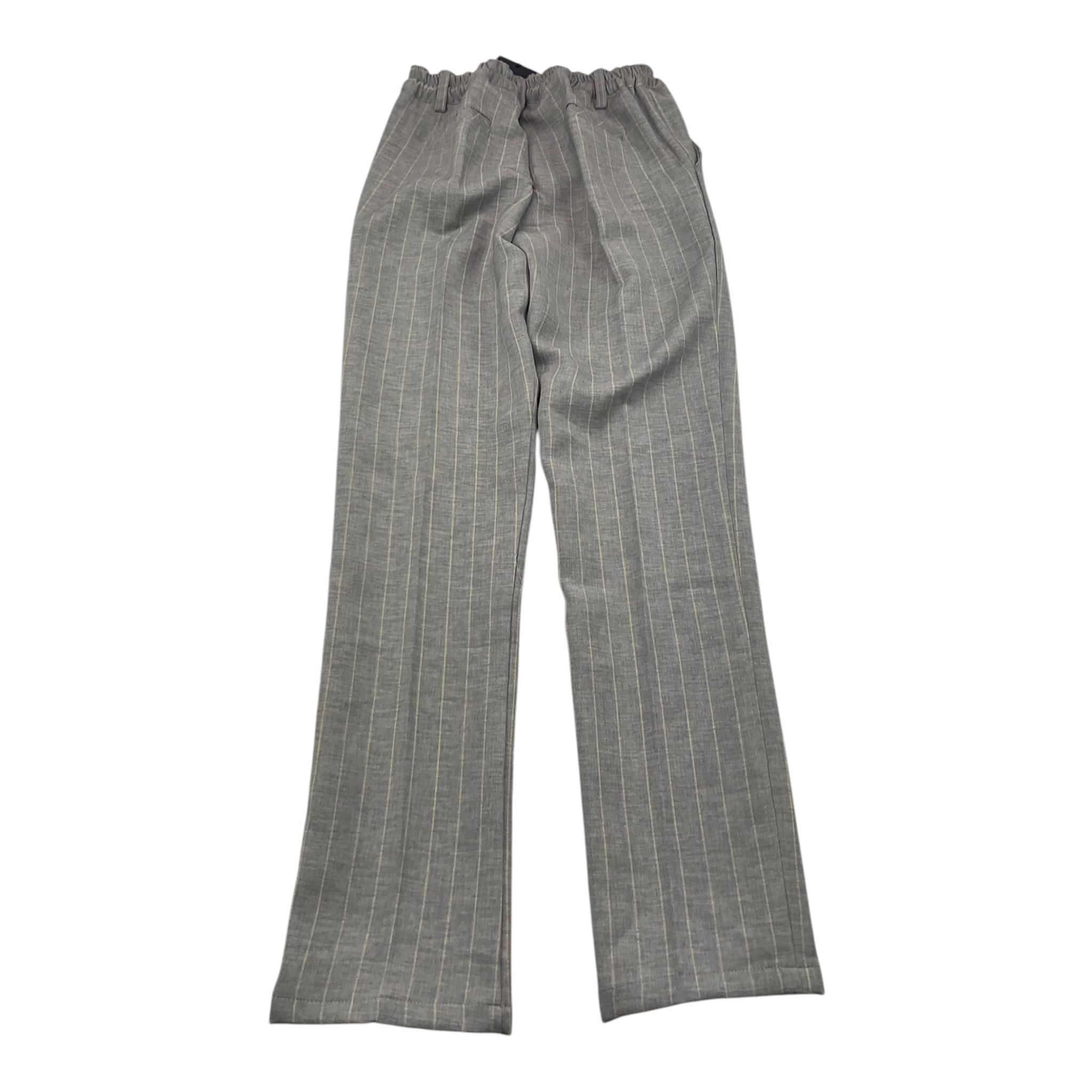 EMANUEL PRIS pantalone tinta unita con elastico in vita e fantasia Grigio per Bambino EPT6208R GRIGIO EMANUEL PRIS