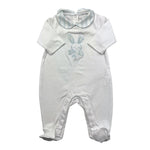 TARTINE ET CHOCOLAT tutina tinta unita con stampa Bianco per Neonato TY99010 BIANCO TARTINE ET CHOCOLAT