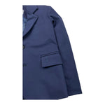 TRUSSARDI giacca tinta unita monopetto Blu per Bambino TBA25120GC BLU TRUSSARDI
