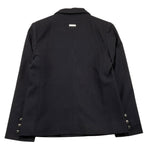 JOHN RICHMOND giacca tinta unita con logo Nero per Bambino RBA25154GC NERO JOHN RICHMOND