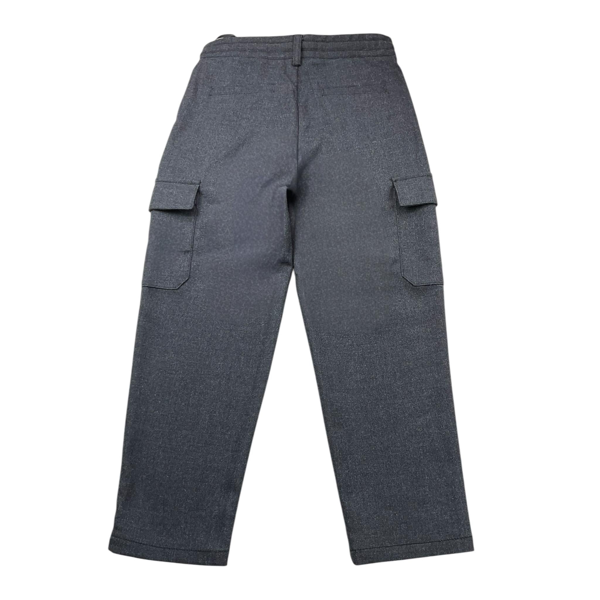 TRUSSARDI pantalone tinta unita con tasche Grigio per Bambino TBA25135PA GRIGIO TRUSSARDI
