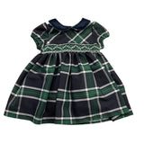 MALVI & CO abito tinta unita mezza manica fantasia a righe Blu per Neonata FCCM003VERRN BLU MALVI & CO