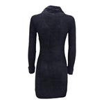 TWINSET abito tinta unita con pelliccia Nero per Bambina 242GJ3200X NERO TWINSET