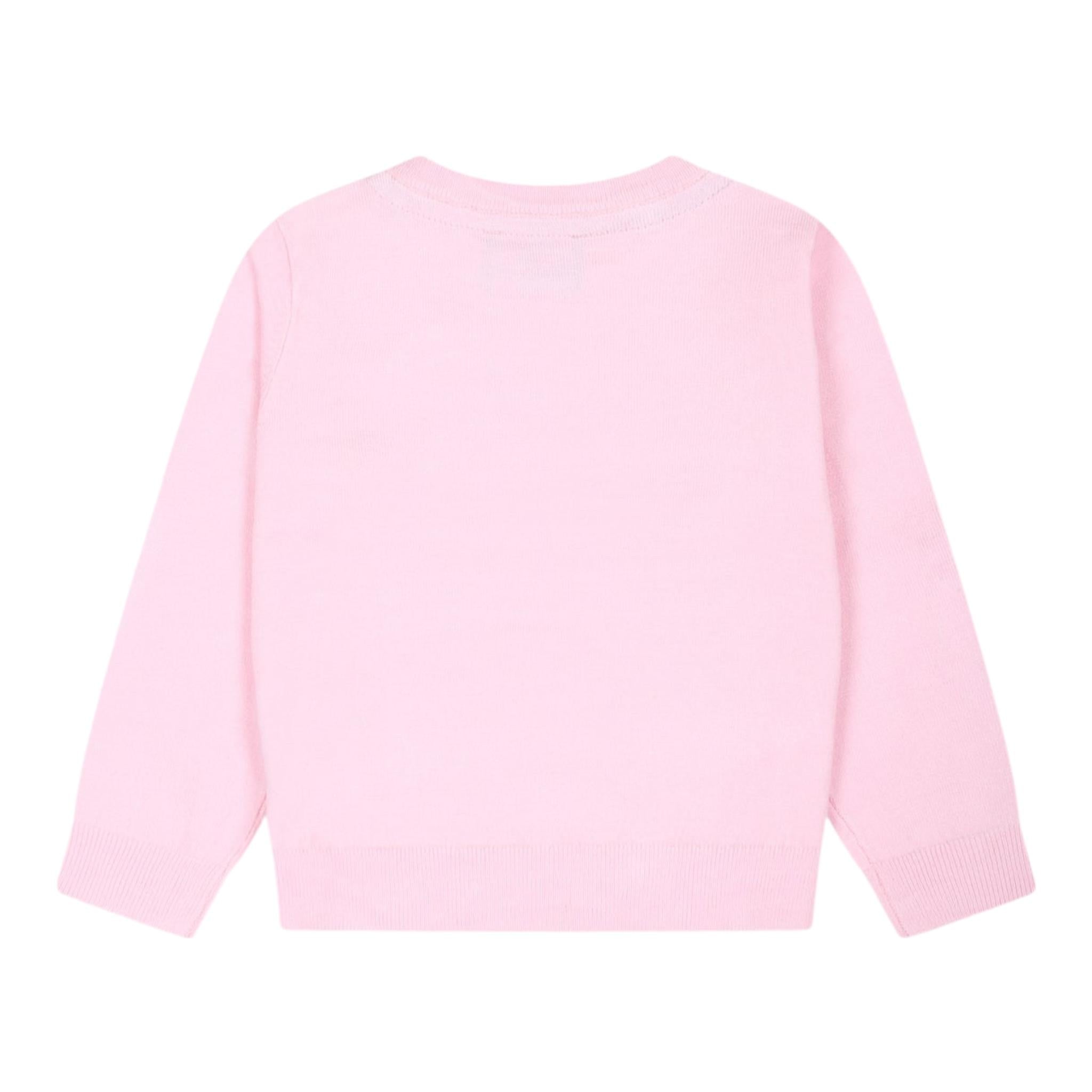 JOHN RICHMOND maglia girocollo tinta unita con stampa Rosa per Bambina RIA24057MAJ ROSA JOHN RICHMOND