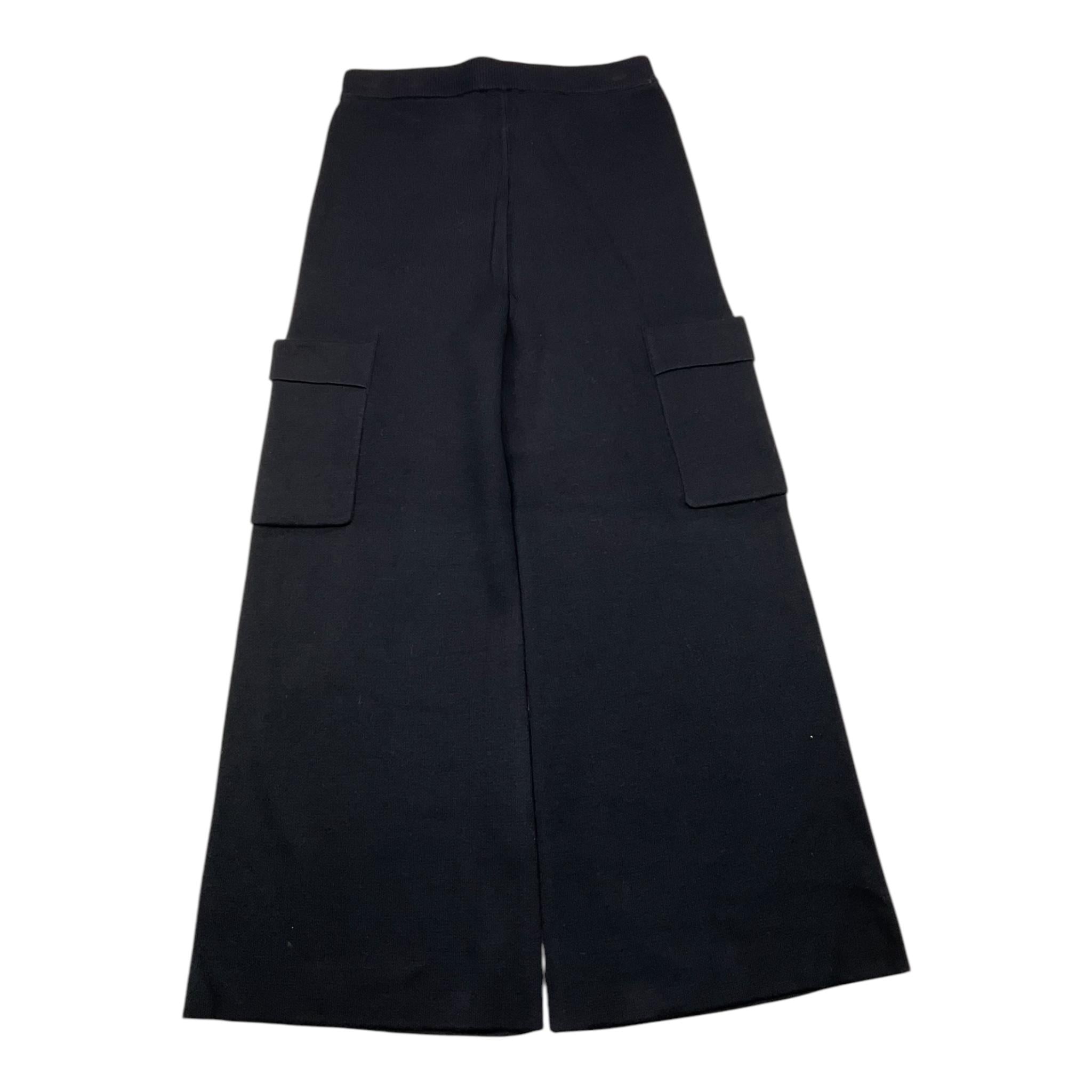 LIU JO pantalone modello palazzo tinta unita Nero per Bambina GF4141 NERO LIU JO